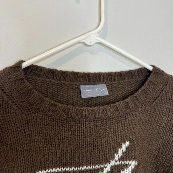 Wooden Ships Brown Dirty Martini Sweater L/XL - Picture 4 of 6